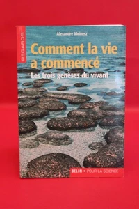 Comment la vie a commencé - Alexandre Meinesz - Livre grand format - Occasion - Imagen 1 de 2