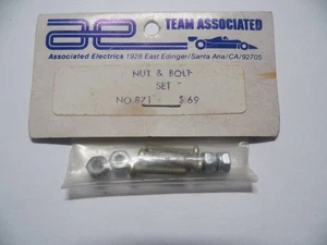 ASSOCIATED  871 Nut & Bolt Set - Picture 1 of 1