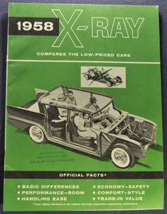 1958 Rambler X-Ray Prospekt Rebel Limousine Hardtop Wagon AMC Top Original 58 - Bild 1 von 11