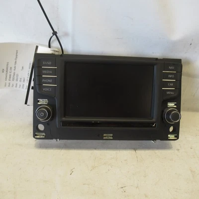 Tela de exibição de informações Volkswagen Golf GTI 2016 2017 fabricante de equipamento original - Imagem 1 de 4