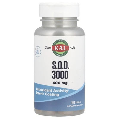 S.O.D. 3000, 400 mg, 100 comprimidos Foto 1 de 2