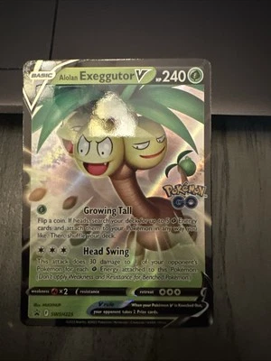 Alolan Exeggutor V SWSH225 SWSH: Sword & Shield Promo Cards Holo - Image 1 of 2