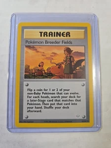 POKEMON BREEDER FIELDS - Neo Revelation Set - 62/64 - Uncommon - Pokemon - Picture 1 of 2