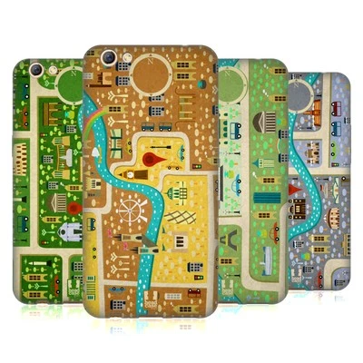 FUNDA DE GEL SUAVE HEAD CASE DESIGNS MAPAS DE CIUDADES PARA TELÉFONOS OPPO Foto 1 de 4