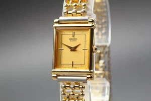 1984 [Near MINT] Vintage Seiko Socie 7321-5510 Quartz Gold Bracelet Ladies Watch - Picture 1 of 10