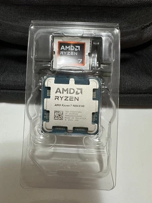 CPU Amd Ryzen 7 9800X3D - AM5 4,7Ghz up to 5,2 Ghz- Nuovo - Immagine 1 di 3