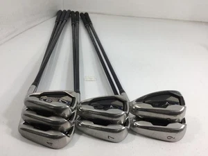 Mizuno JPX E600 Titanium Face Eisensatz 4-9+Pw Quad JPX E600 HT Flex-SR 7tlg RH - Bild 1 von 4