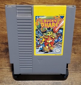 Bucky O'Hare Nintendo NES 🎮 Cartrige with Sleeve Konami Nintendo - Late Release