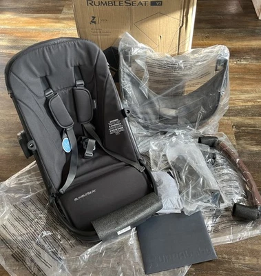 UPPAbaby RumbleSeat V3 Second Lower Seat Greyson Charcoal Melange - Image 1 of 4