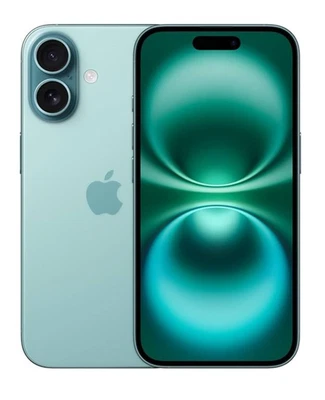 Apple iPhone 16 - 256 GB - Teal (Unlocked) 100% Battery Health - Image 1 of 4