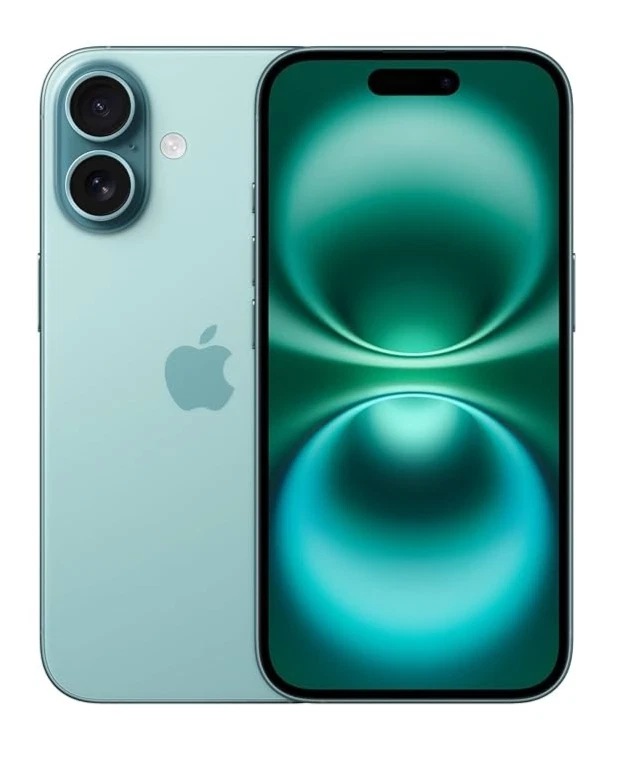 Apple iPhone 16 - 128 GB - Teal (Unlocked) 100% Battery Health - Image 1 of 4
