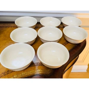 Pfaltzgraff Cream Soup Cereal Bowls Made in USA 009 Set 0f 8 Vintage - Picture 1 of 5