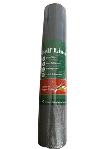 Joblot 10x Drawer Liner 45x900cm Grey Shelf Liner Non Adhesive Non Slip - Picture 1 of 3