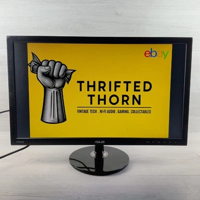 ASUS VS248 24" Full HD Widescreen LED Monitor 1080p 60Hz HDMI VGA - Image 1 of 4