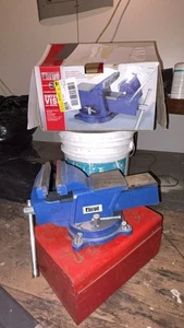 6” Central Forge Swival Vise w/ Anvil - Picture 1 of 4