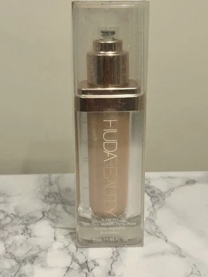 HUDA BEAUTY N.Y.M.P.H. All Over Highlighter LUNA 55ml BNIB Sealed Rare Find - Image 1 of 4