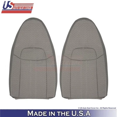 1996-2002 Fits GMC Savana Cloth Front Top Replacement Covers Medium Pewter - Image 1 of 4