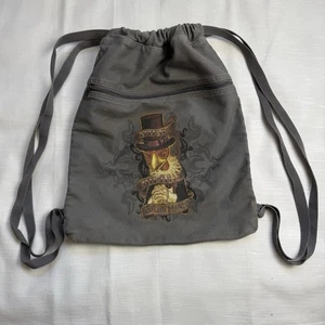 Disney World Splash Mountain DARE TO TURN BACK Canvas Rucksack mit Kordelzug selten - Bild 1 von 10