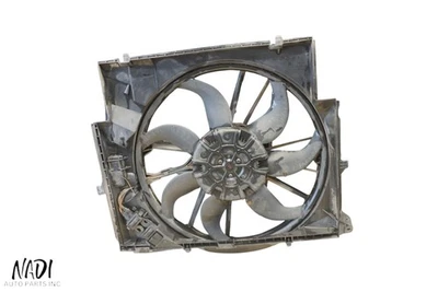 2007 - 2010 BMW E90 E92 E93 335I N54 FRONT RADIATOR COOLING FAN ASSEMBLY OEM - Image 1 of 4