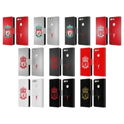 LIVERPOOL FC LFC CREST 2 PU LEATHER BOOK WALLET CASE COVER FOR GOOGLE PHONES - Image 1 of 4