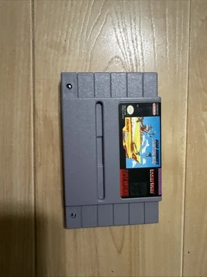 Road Runner's Death Valley Rally (Super Nintendo, 1992) SNES - Cleaned & Tested - Image 1 of 2