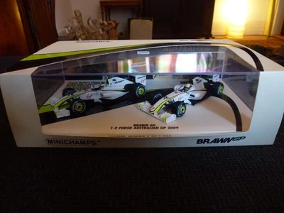 Minichamps, Brawn GP, 1-2 Finish Australian GP 2009, 1:43, 402 092223 - Bild 1 von 4