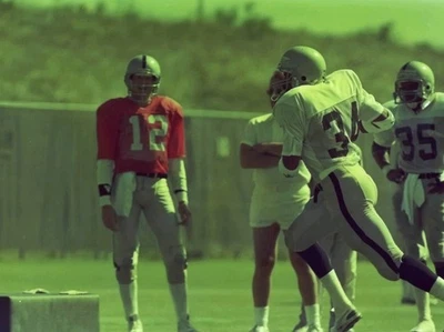 Rusty Hilger Original 35mm Negative July 18 1986 Los Angeles Raiders Oxnard - Image 1 of 2