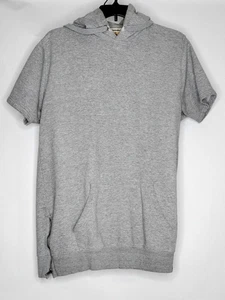 Free Planet Hoodie Herren Gr. XL Kurzarm grau Pullover Kapuze Reißverschluss - Bild 1 von 7