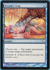 Dream's Grip FOIL Mirrodin NM Blue Common MAGIC MTG CARD (ID# 223514) ABUGames