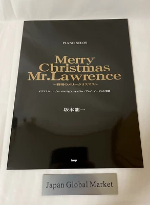 Ryuichi Sakamoto Merry Christmas Mr Lawrence Piano Solo Score Sheet Music Japan - Image 1 of 3