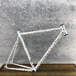 Bicicletta di Stato Co Telaio 55 cm Fixie Pista Singola Velocità Wonder 4130 CRMO Acciaio - Foto 1 di 16