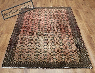 OLD WOOL HAND MADE ORIENTAL FLORAL RUNNER AREA RUG CARPET 284x124CM - Image 1 of 4