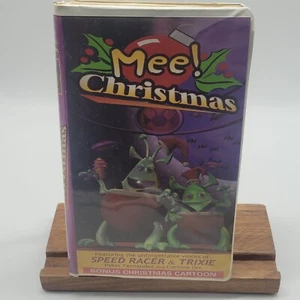 Mega Rare! Mee! Christmas  VCR VHS Tape Holiday Speed Racer Trixie Voices - Picture 1 of 2