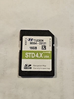 HYUNDAI TUCSON Navigation SD Card 96554-D3121 - Image 1 of 2