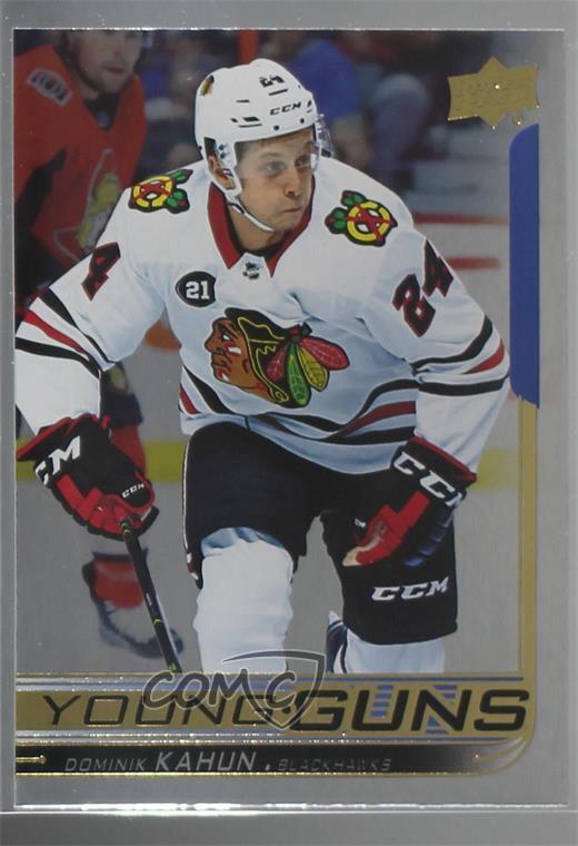 2018-19 Upper Deck Young Guns Silver Foil Dominik Kahun #232 Rookie RC