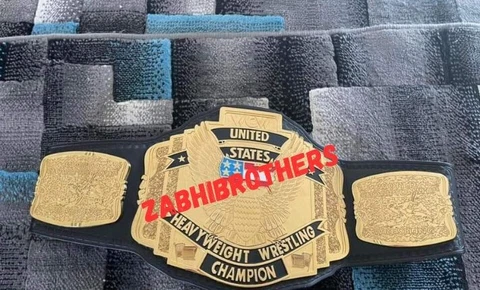 WCW UNITED STATE Heavyweight WRESTLING Championship Belt Replica Adult Size 4MM Cover
