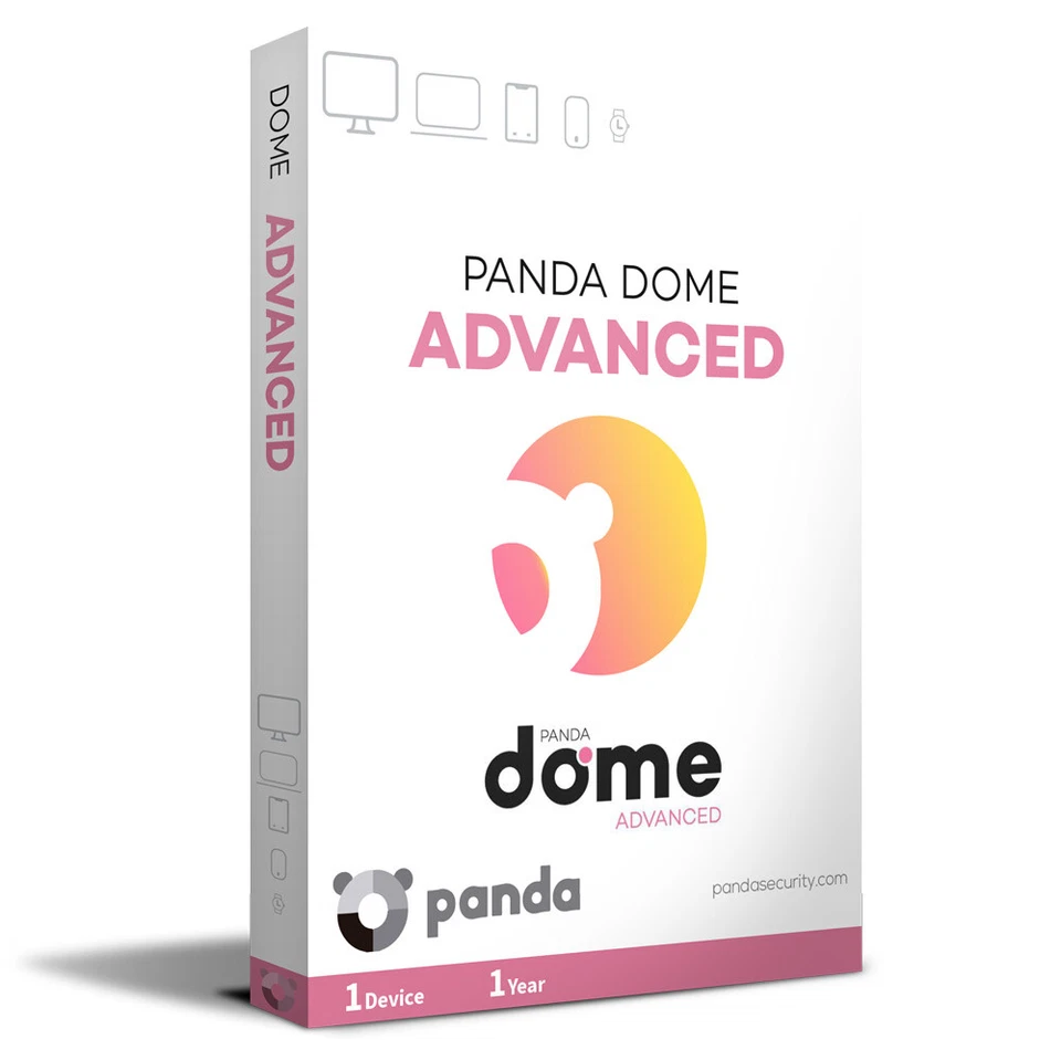 Panda Antivirus Dome Advanced 2023 1/ 2/3/5/10 Ordinateur Personnel 1 Année
