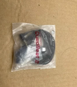 1pc Lg Quad Beat 2 Noodle Headphones 3.5mm Cord Quadbeat2 (LE530) Three Button - Picture 1 of 6