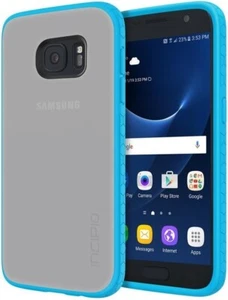 Incipio Co-Molded Impact Absorbing Octane Case for Samsung Galaxy S7, Frost/Blue - Picture 1 of 7