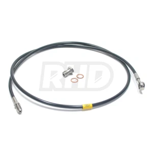 HEL BRAIDED CLUTCH LINE HOSE FOR HONDA CIVIC EP3 TYPE R (RHD) MASTER TO SLAVE - Picture 1 of 4