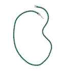 Green Cubic Zirconia CZ Tennis Necklace Gift Jewelry for Women Size 18 Ct 47.3