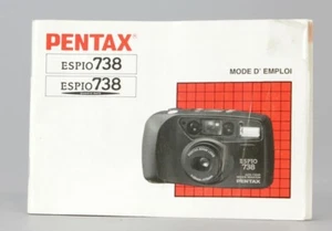 Pentax Espio 738   Mode d'emploi d'origine (Réf#R-059) - Photo 1 sur 1