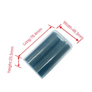Section 20700 21700 Plastic Transparent Pp Battery Storage Box 21700 Storage _t - Zdjęcie 1 z 7