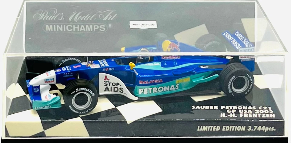 EBOND F1 Sauber Petronas C21 - H.H.Frentzen - MiniChamps - 1:43 - 0500 - Immagine 1 di 1
