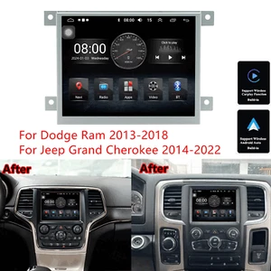8.4" For 2013-2018 Dodge Ram 1500 2500 3500 Carplay 4+32GB Stereo Radio GPS Navi - Picture 1 of 24