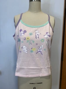 Her Universe Disney Mickey Mouse And Friends Pastel Spring Girls Cami L - Picture 1 of 8