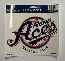 Reno Aces Baseball Club Decal 5"x6" - Ultra Decal