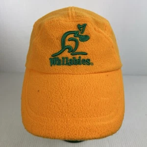 Vintage Wallabies Licensed 2000 Australia v South Africa Hat Yellow/Green - Picture 1 of 6