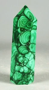 Beautiful Natural Green Malachite | Healing Charged Reiki | Oblisk Tower - Foto 1 di 8