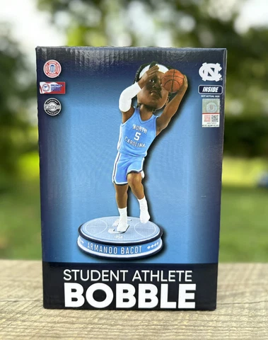 Armando Bacot North Carolina Tar Heels Basketball Bobblehead FOCO NEW ORIG BOX Cover